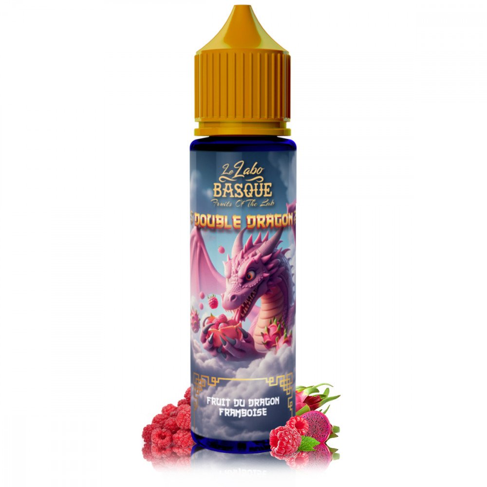 E-liquide Fruit du Dragon Framboise 50ml Double Dragon - Biarritz Lab