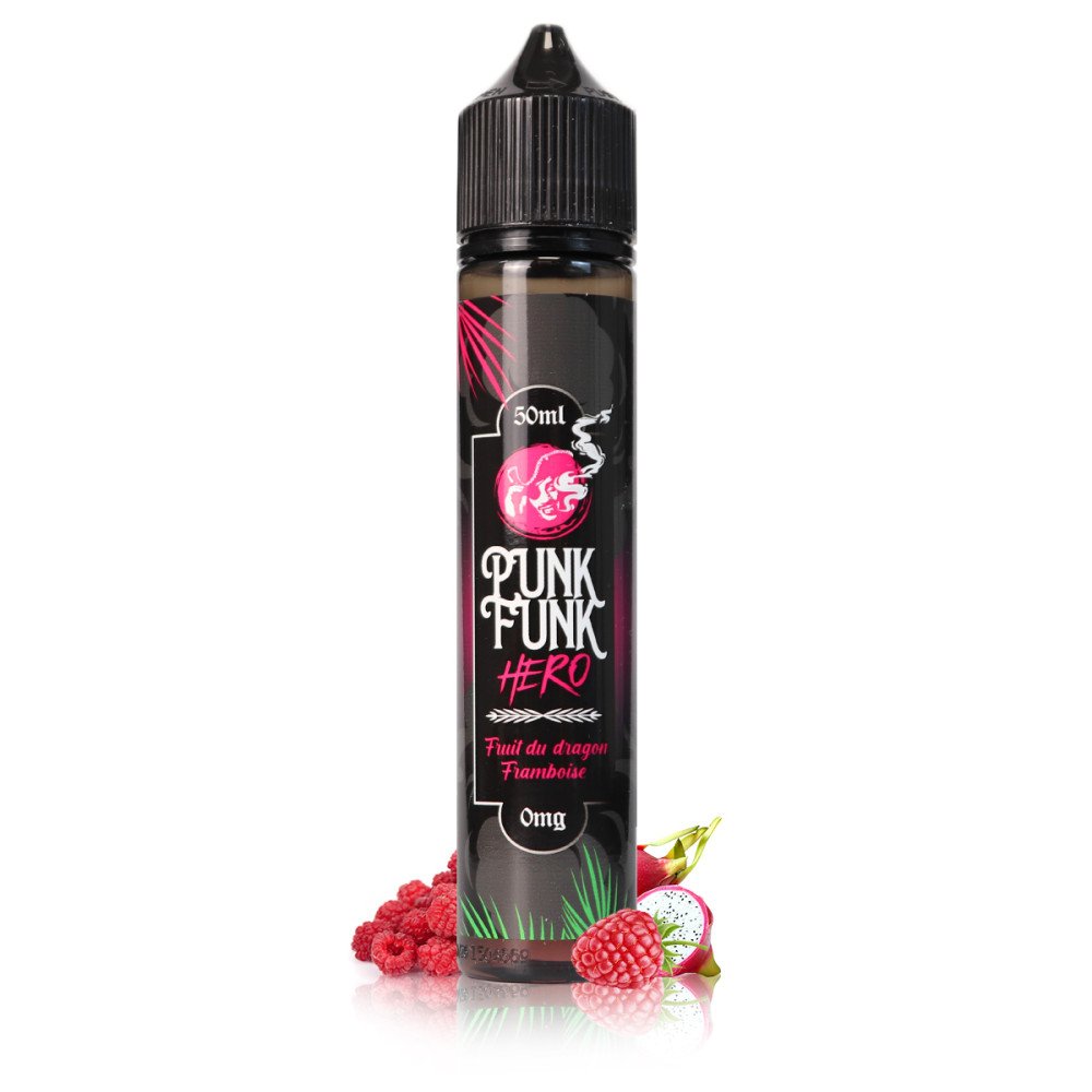 E-liquide Fruit du Dragon Framboise 50ml - Punk Funk Hero