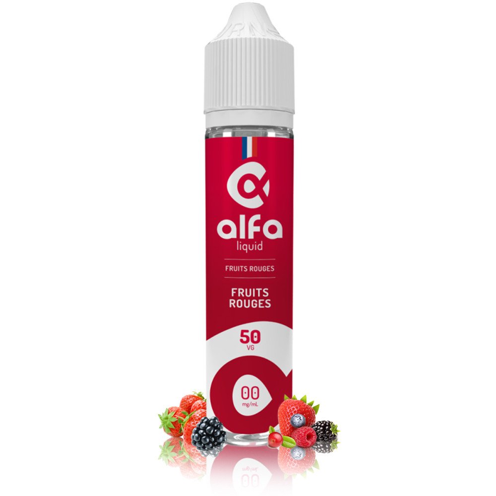 E-liquide Fruits Rouges 50ml - Alfaliquid