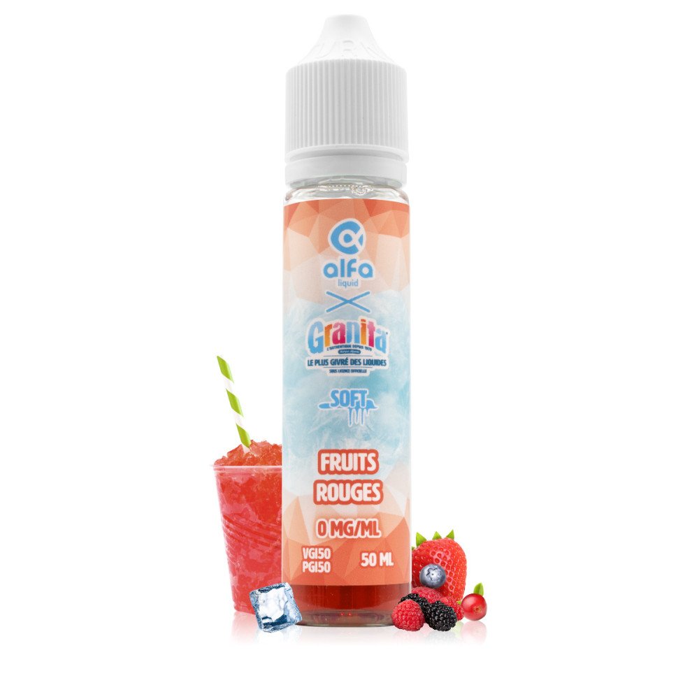E-liquide Fruits Rouges 50ml Granita Soft - Alfaliquid