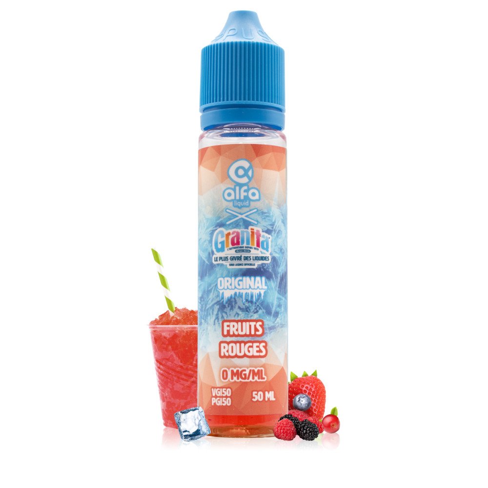 E-liquide Fruits Rouges 50ml Granita - Alfaliquid