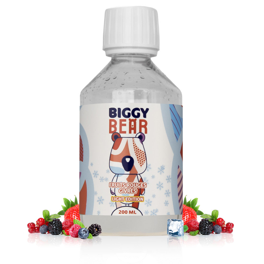 E-liquide Fruits Rouges Givrés (Light Edition) 200ml - Biggy Bear