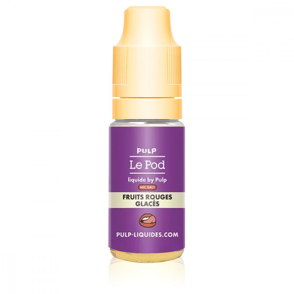 E-liquide Fruits Rouges Glacés 10ml Le Pod Liquide - Pulp