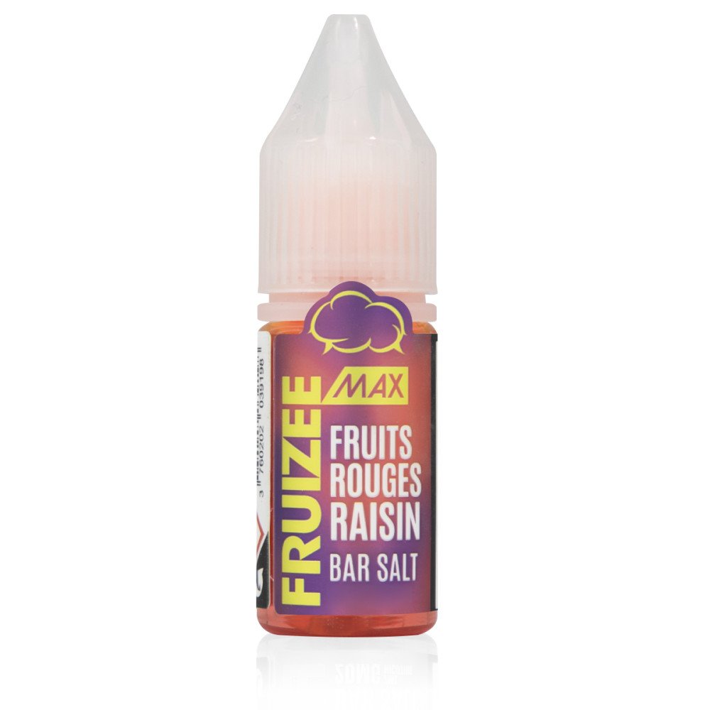 E-liquide Fruits Rouges Raisin 10ml Bar Salt Fruizee Max - Eliquid France