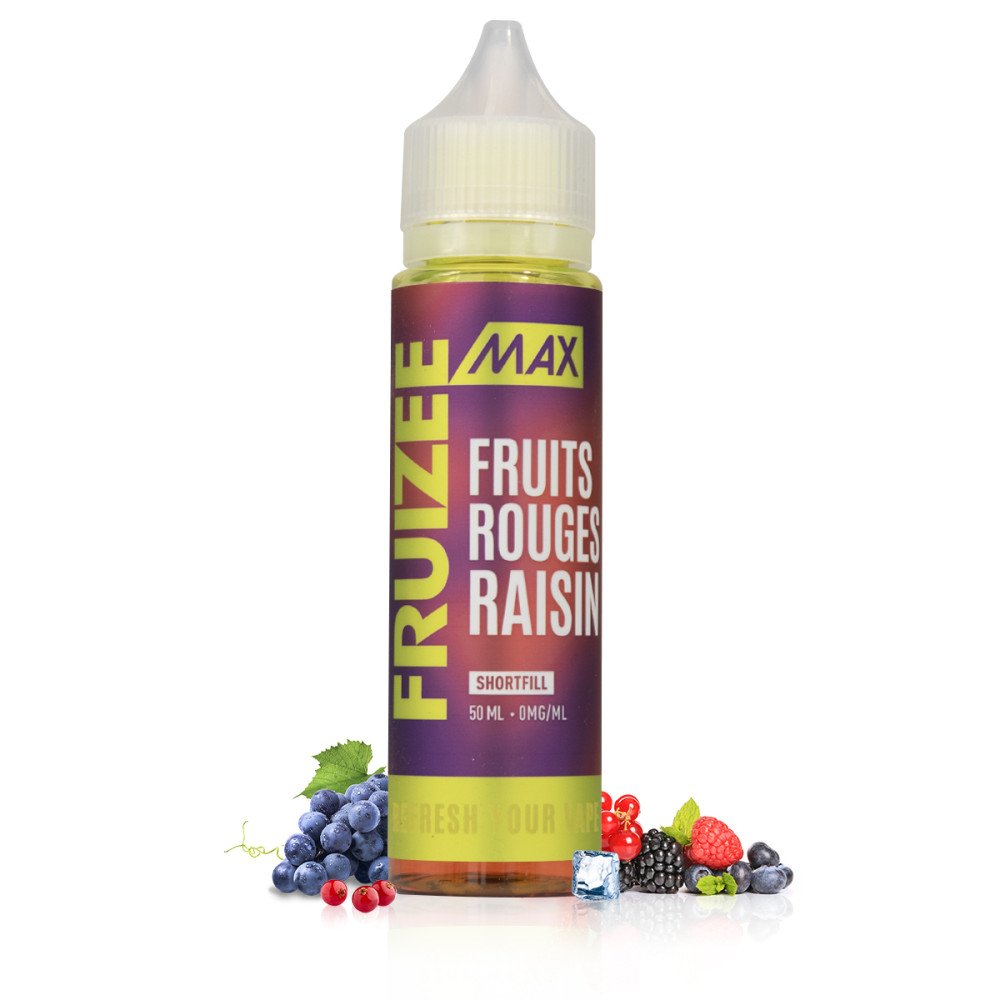 E-liquide Fruits Rouges Raisin 50ml Fruizee Max - Eliquid France