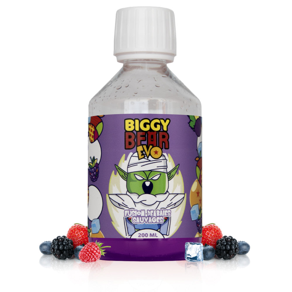 E-liquide Fusion de Baies Sauvages 200ml Evo - Biggy Bear