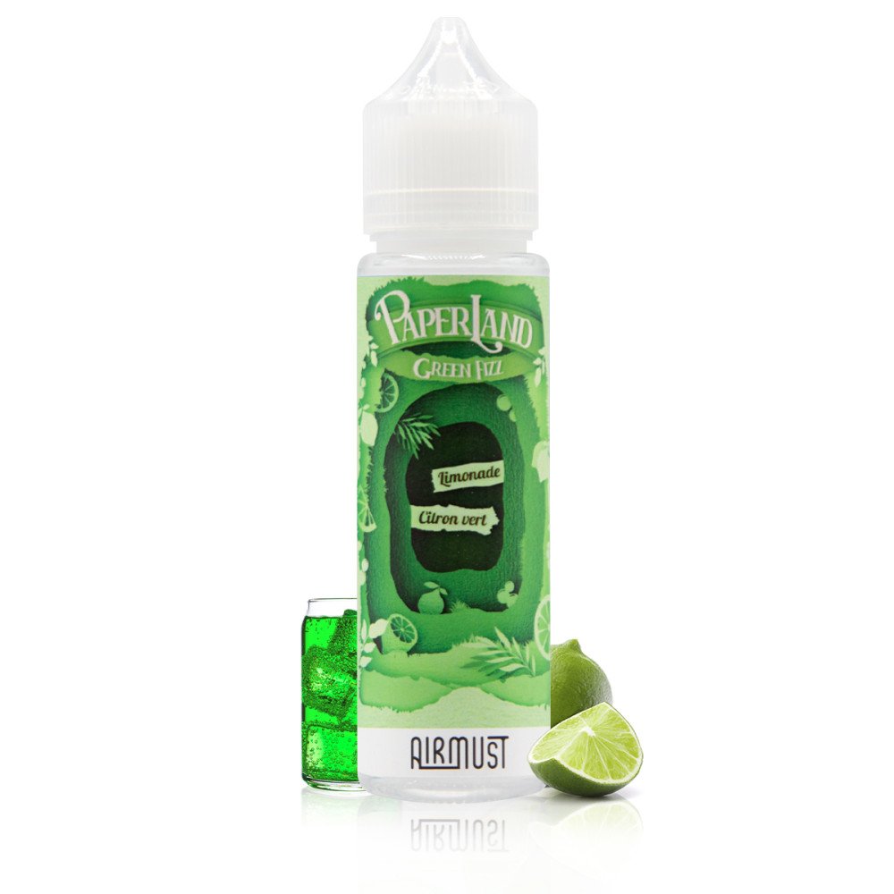 E-liquide Green Fizz 60ml Paperland - Airmust