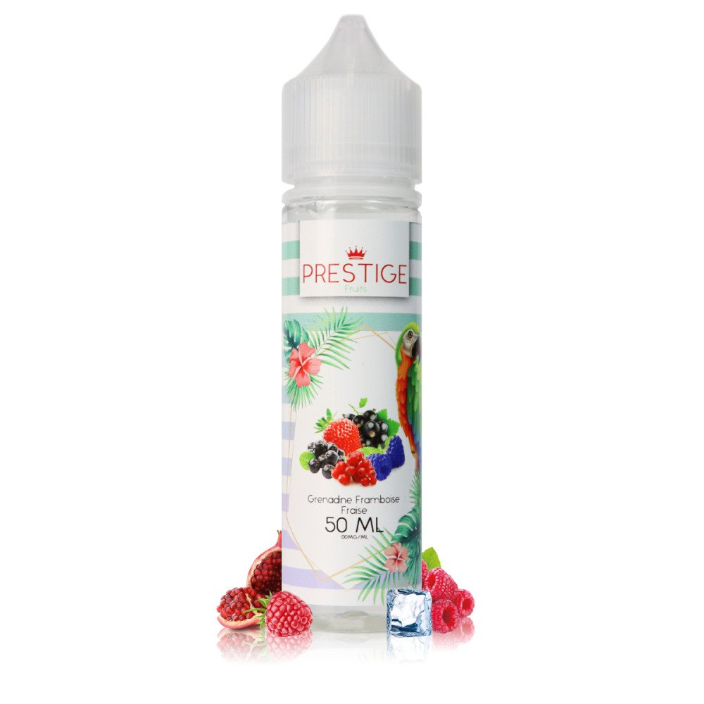 E-liquide Grenadine Framboise Fraise 50ml Fruits - Prestige