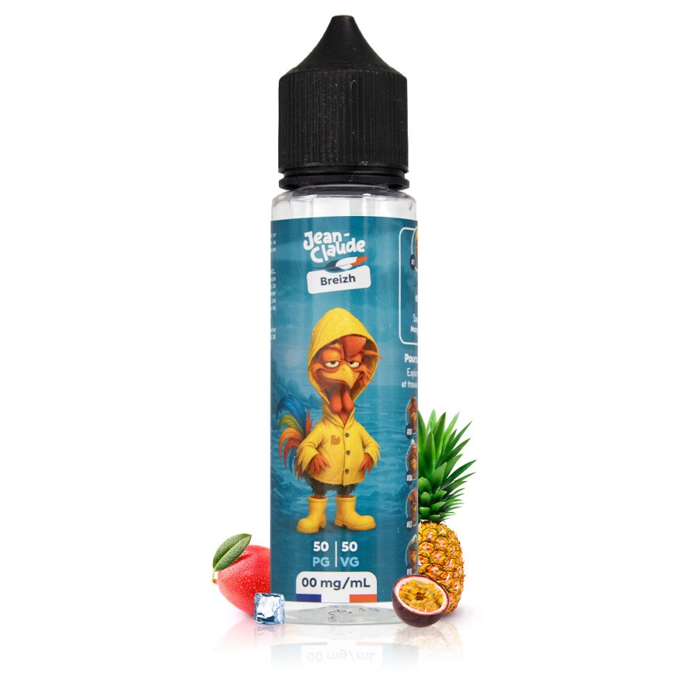 E-liquide Jean-Claude Breizh 50ml - Dlice