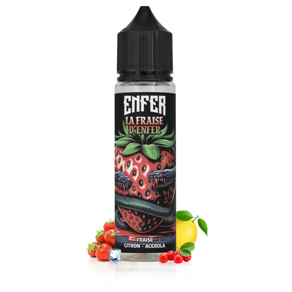 E-liquide La Fraise d'Enfer 50ml - Vape 47