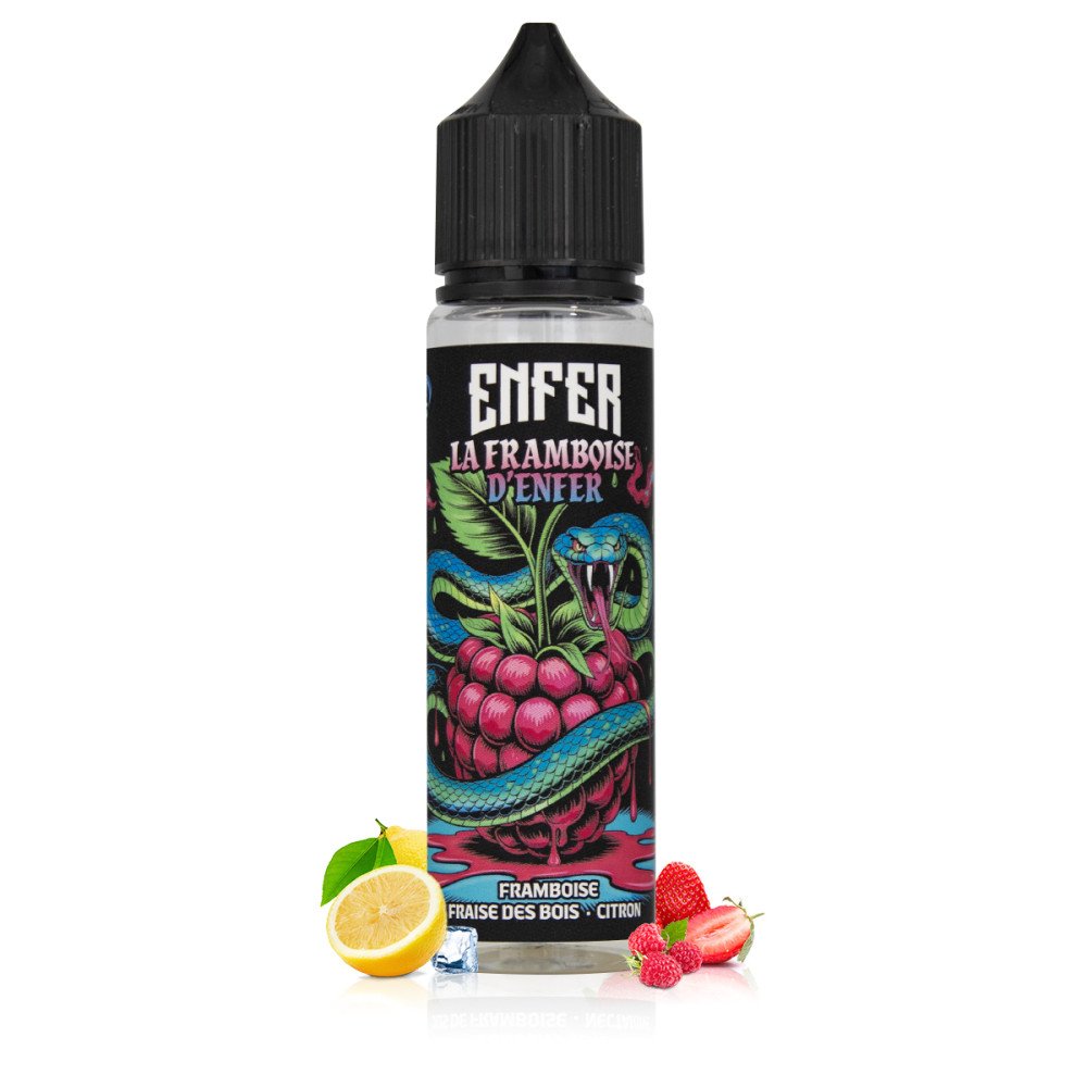 E-liquide La Framboise d'Enfer 50ml - Vape 47