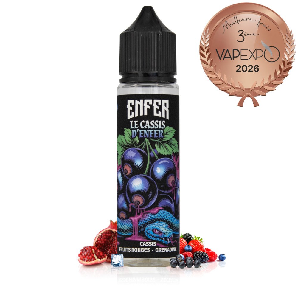E-liquide Le Cassis d'Enfer 50ml - Vape 47