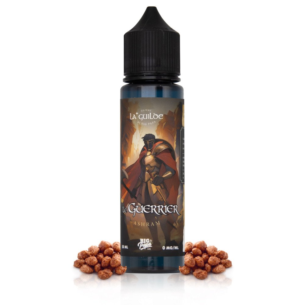 E-liquide Le Guerrier - Ashram 50ml La Guilde - Big Papa
