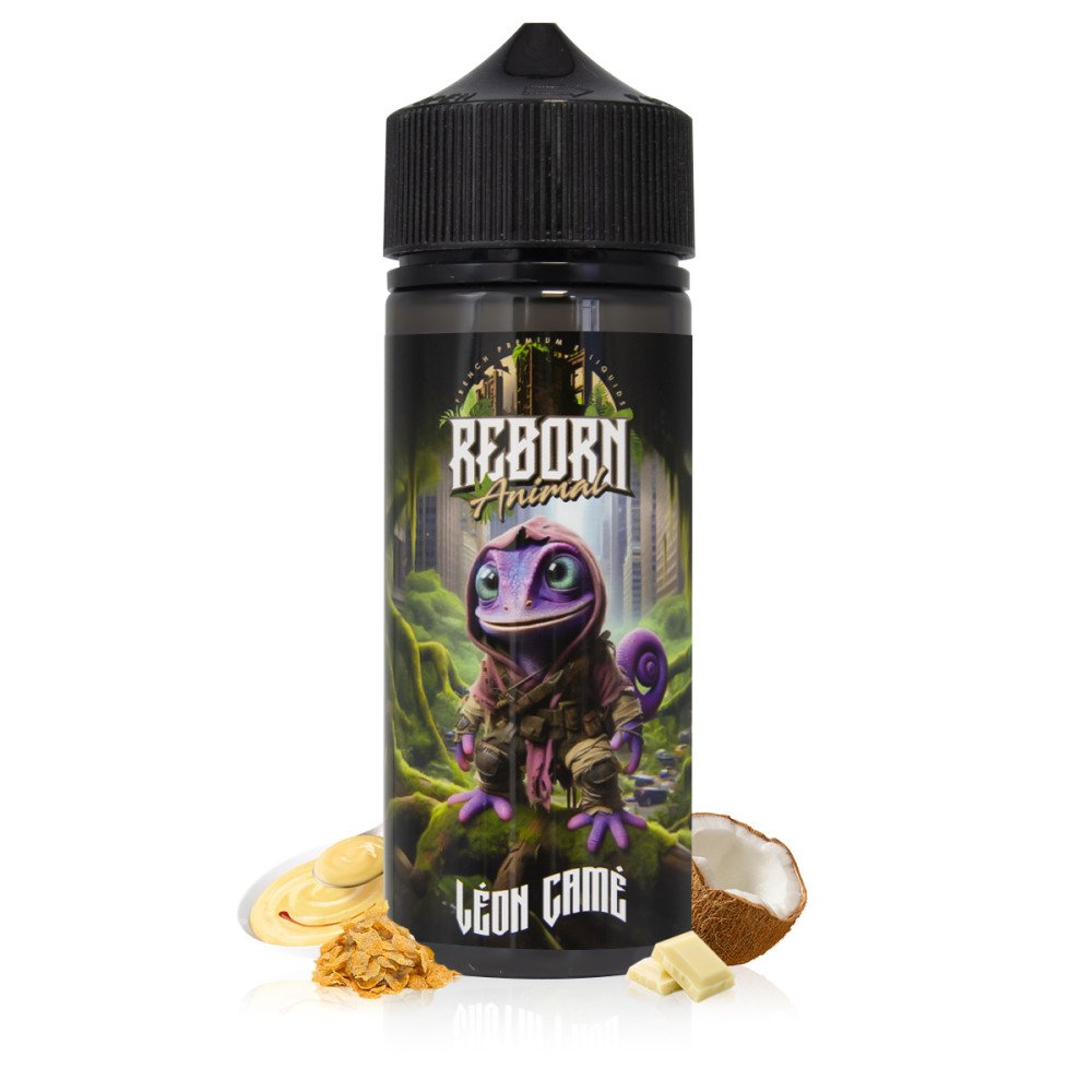 E-liquide Léon Camé 100ml - Reborn Animal