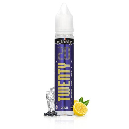 E-liquide Limonade Citron Cassis 20ml Twenty - E.Tasty