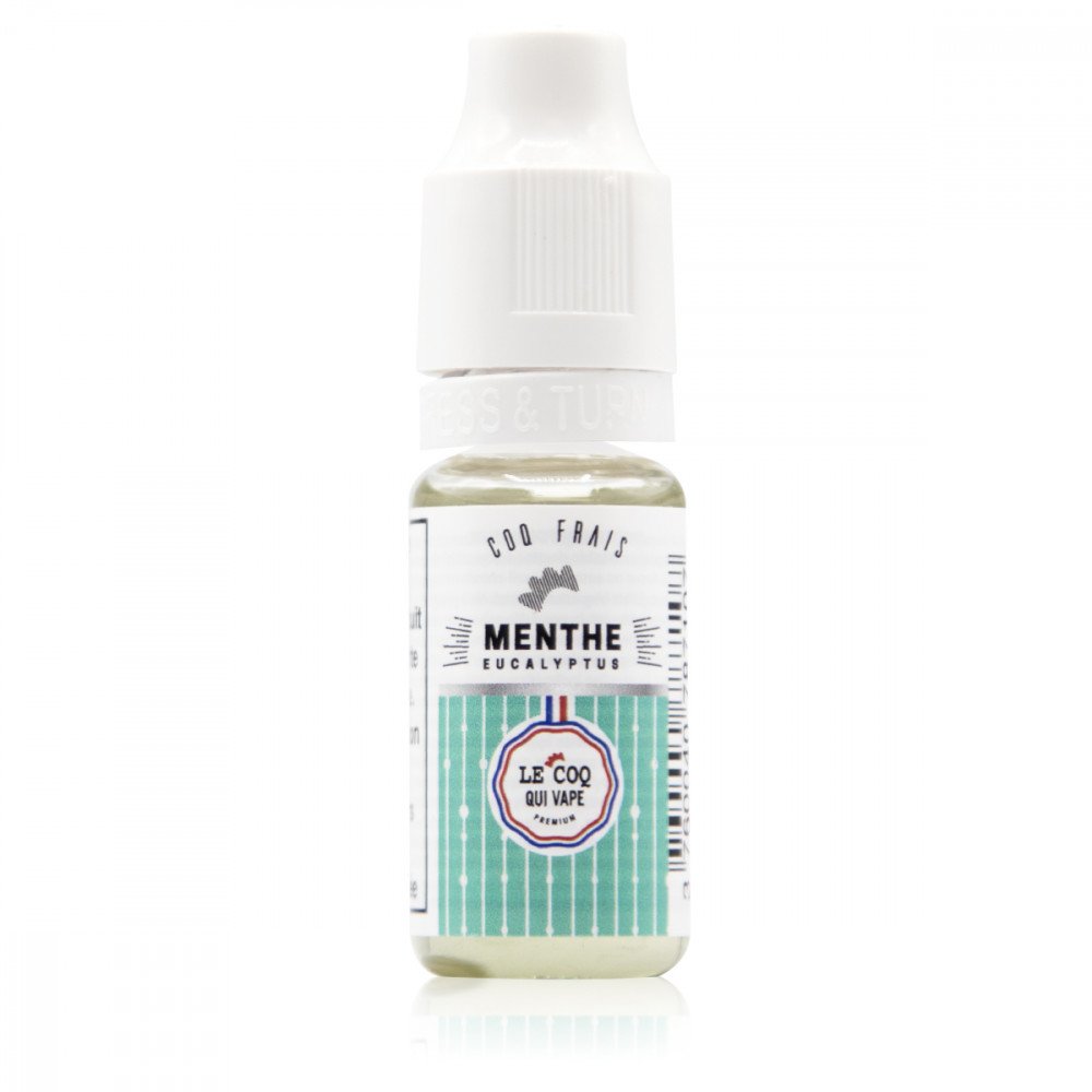 E-liquide Menthe Eucalyptus 10ml Premium - Le Coq Qui Vape