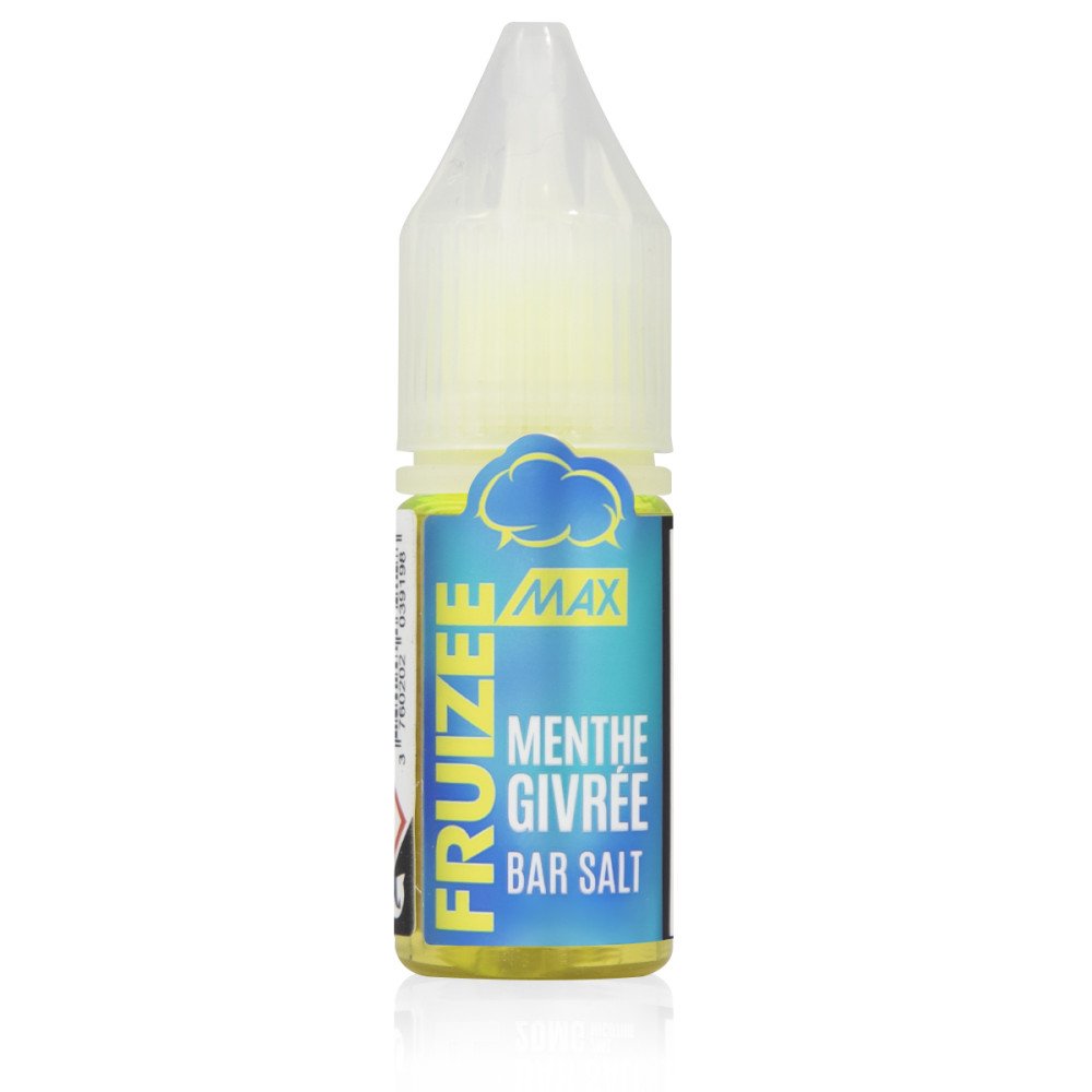 E-liquide Menthe Givrée 10ml Bar Salt Fruizee Max - Eliquid France