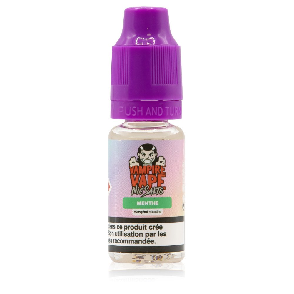 E-liquide Menthe Sel de Nicotine - Vampire Vape
