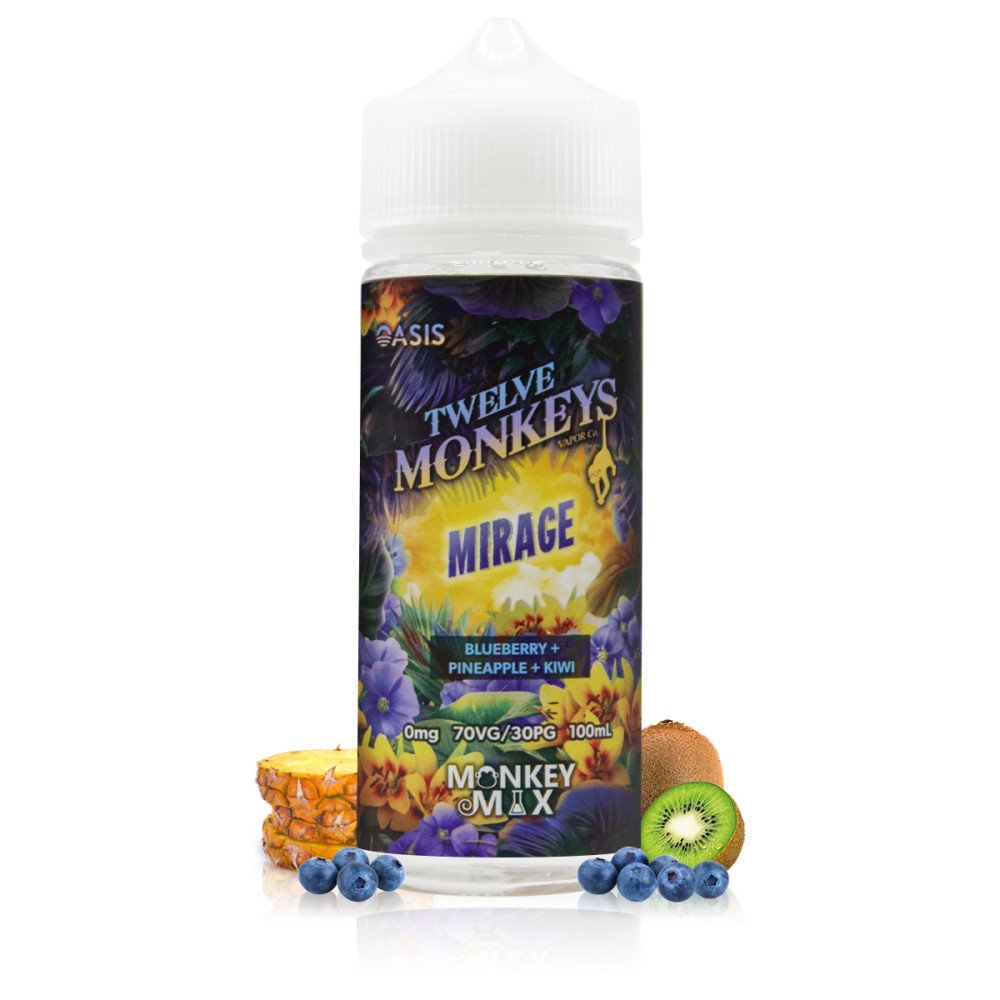E-liquide Mirage 100ml Oasis - Twelve Monkeys
