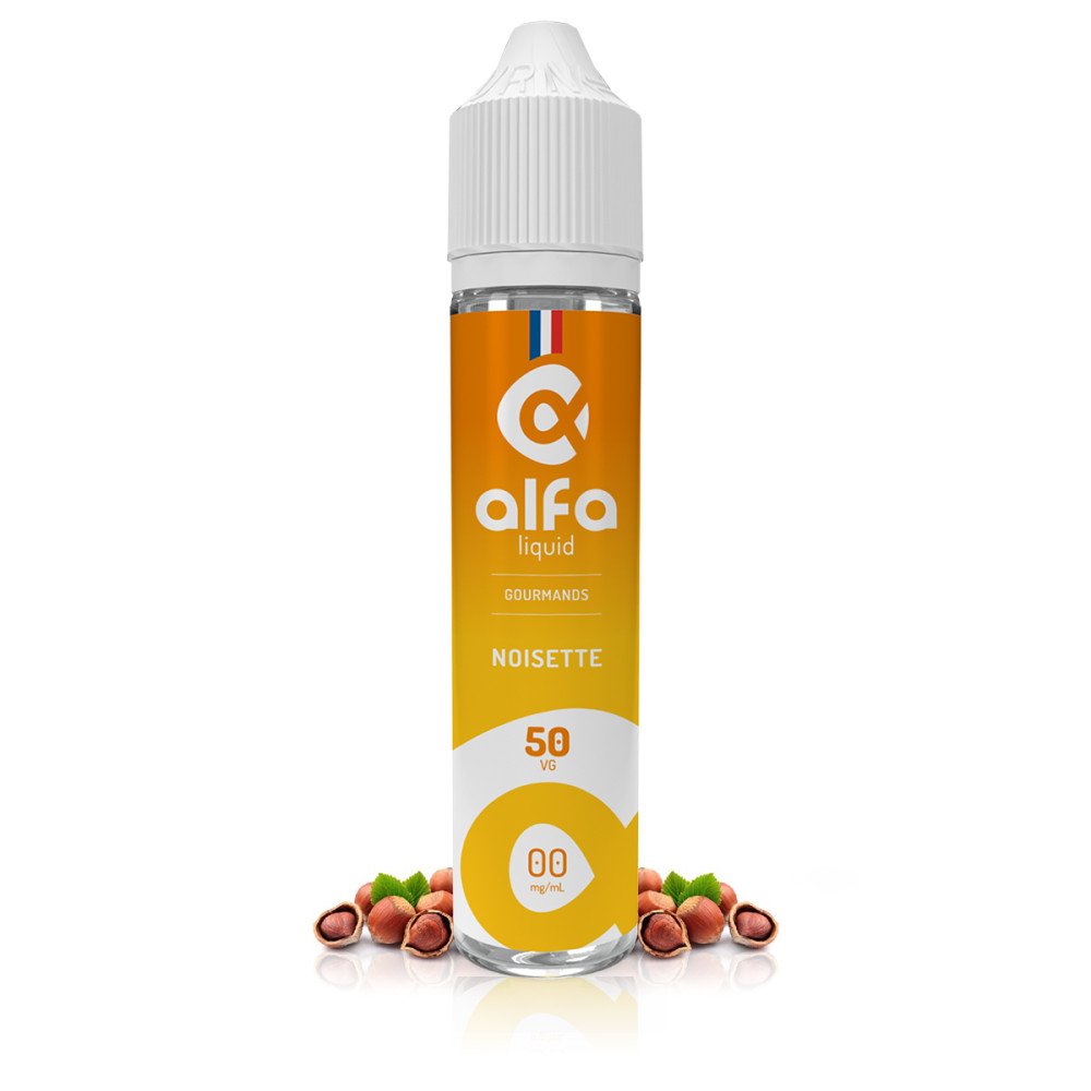 E-liquide Noisette 50ml - Alfaliquid