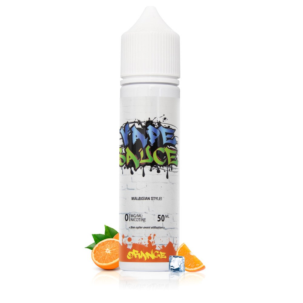 E-liquide Orange 50ml - Vape Sauce