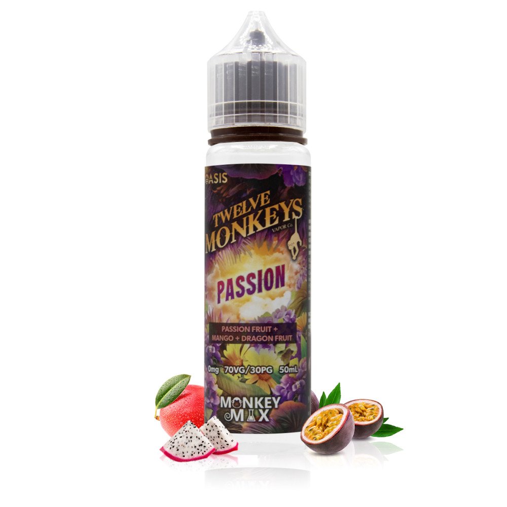 E-liquide Passion 50ml Oasis - Twelve Monkeys