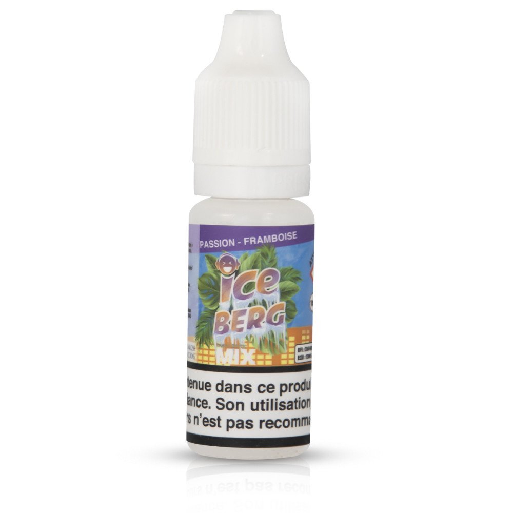 E-liquide Passion Framboise Sel de Nicotine Iceberg - O'Jlab