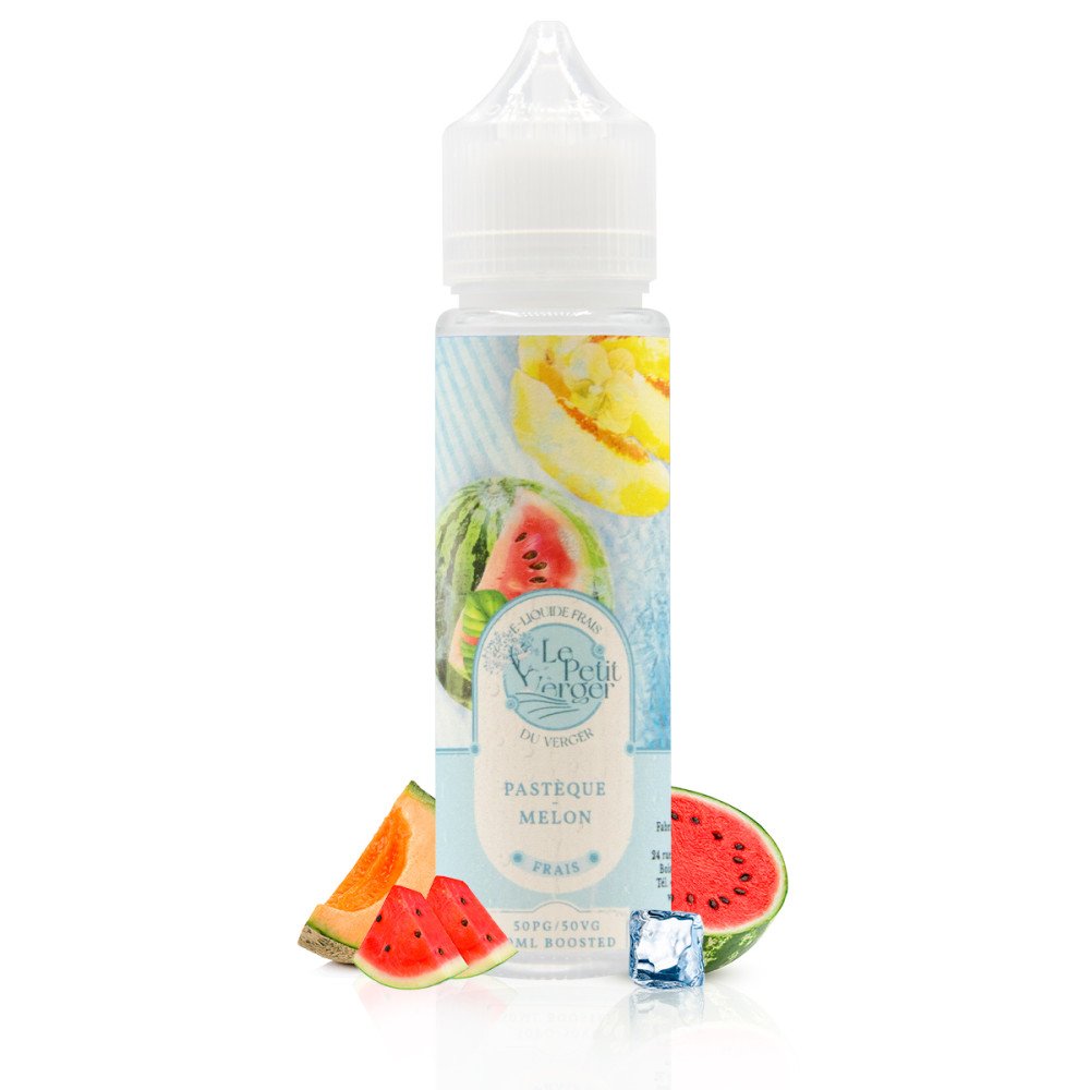 E-liquide Pastèque Melon Frais 50ml Le Petit Verger - Savourea