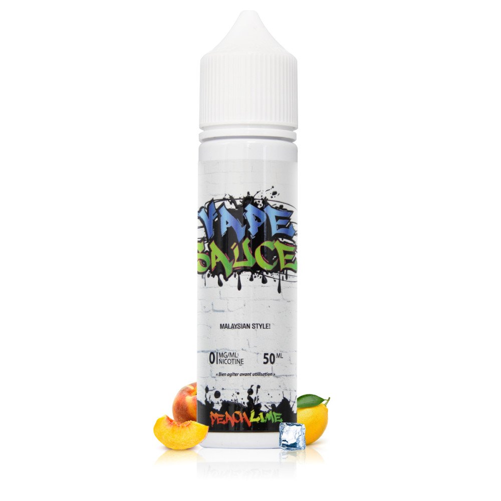 E-liquide Peach Lime 50ml - Vape Sauce