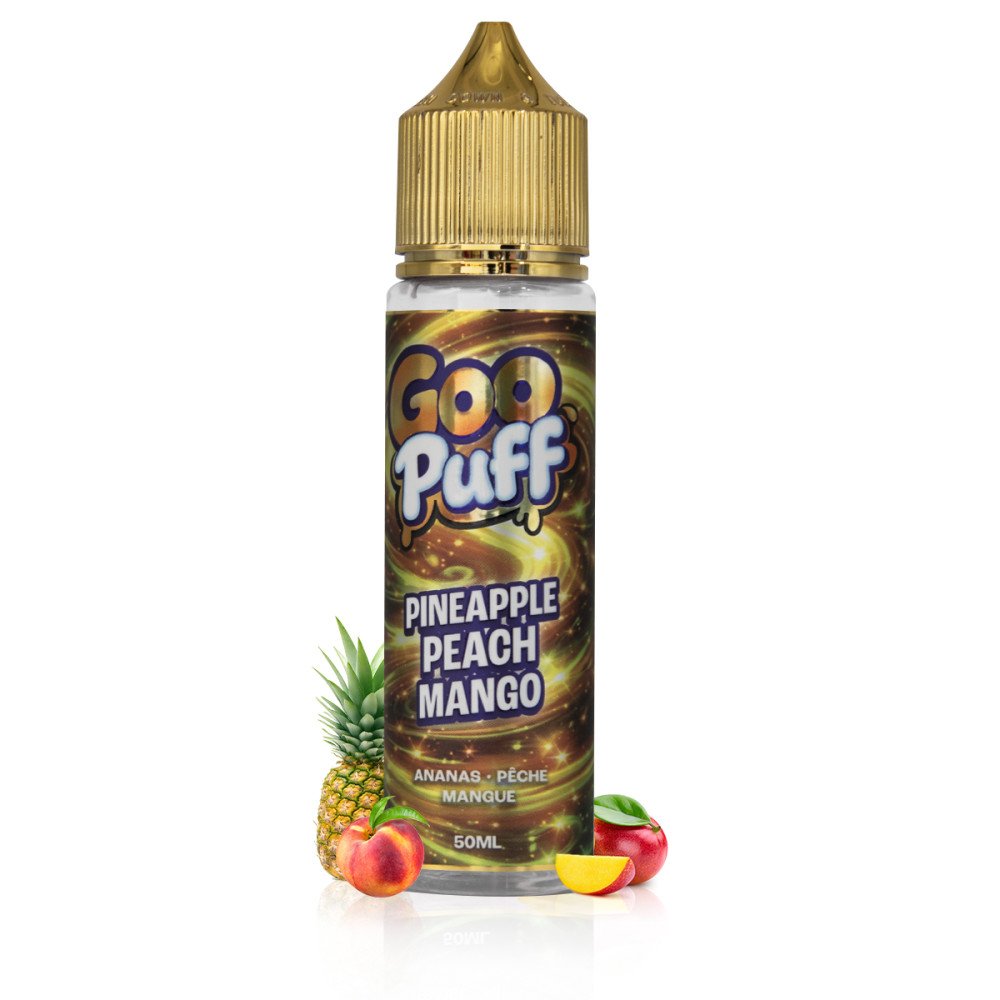 E-liquide Pineapple Peach Mango 50ml Goo Puff - Guilab