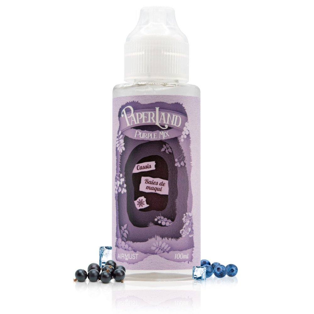 E-liquide Purple Mix 100ml Paperland - Airmust