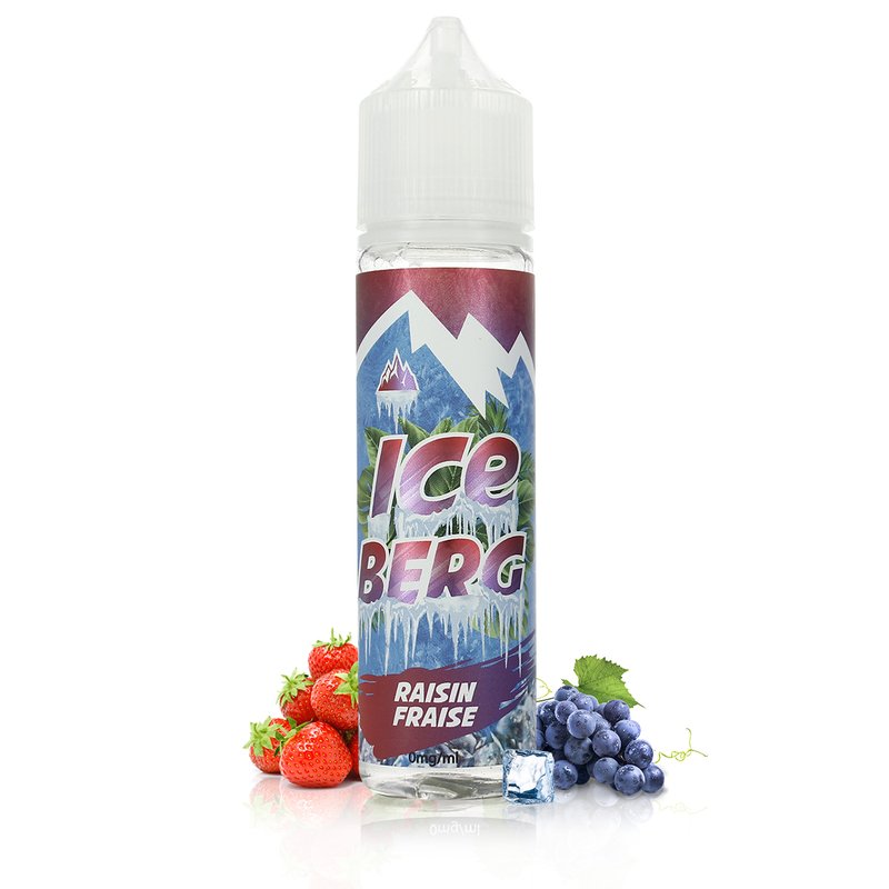 E-liquide Raisin Fraise 50ml Iceberg - O'Jlab