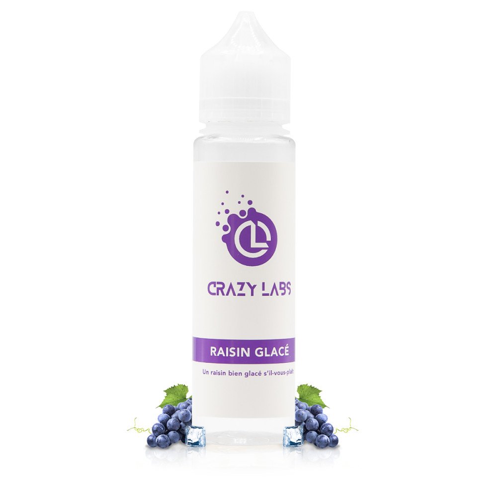 E-liquide Raisin Glacé 50ml - Crazy Labs