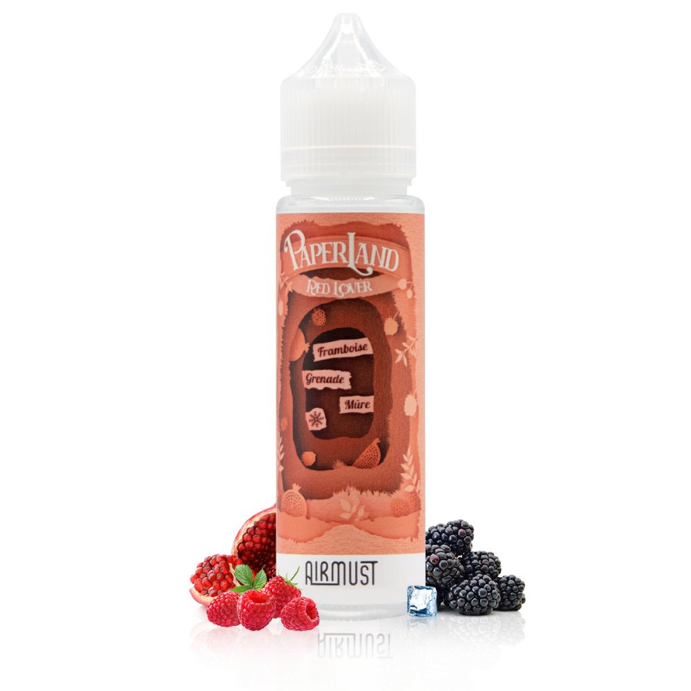 E-liquide Red Lover 60ml Paperland - Airmust
