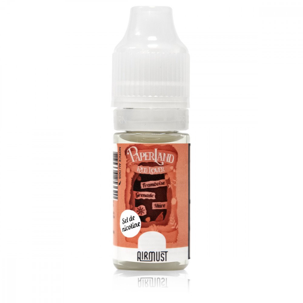 E-liquide Red Lover Sel de Nicotine Paperland - Airmust