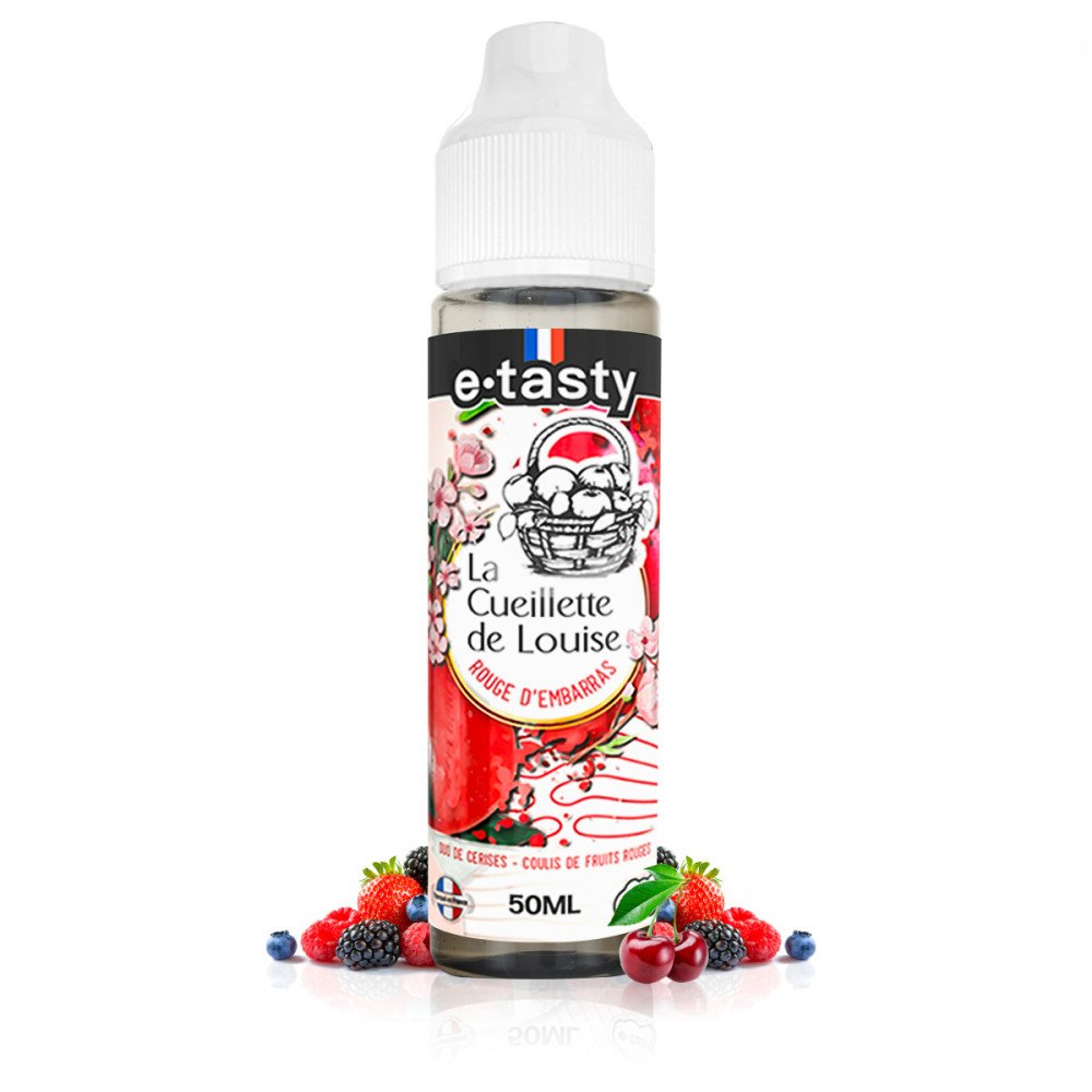 E-liquide Rouge d'Embarras 50ml La Cueillette de Louise - E.Tasty