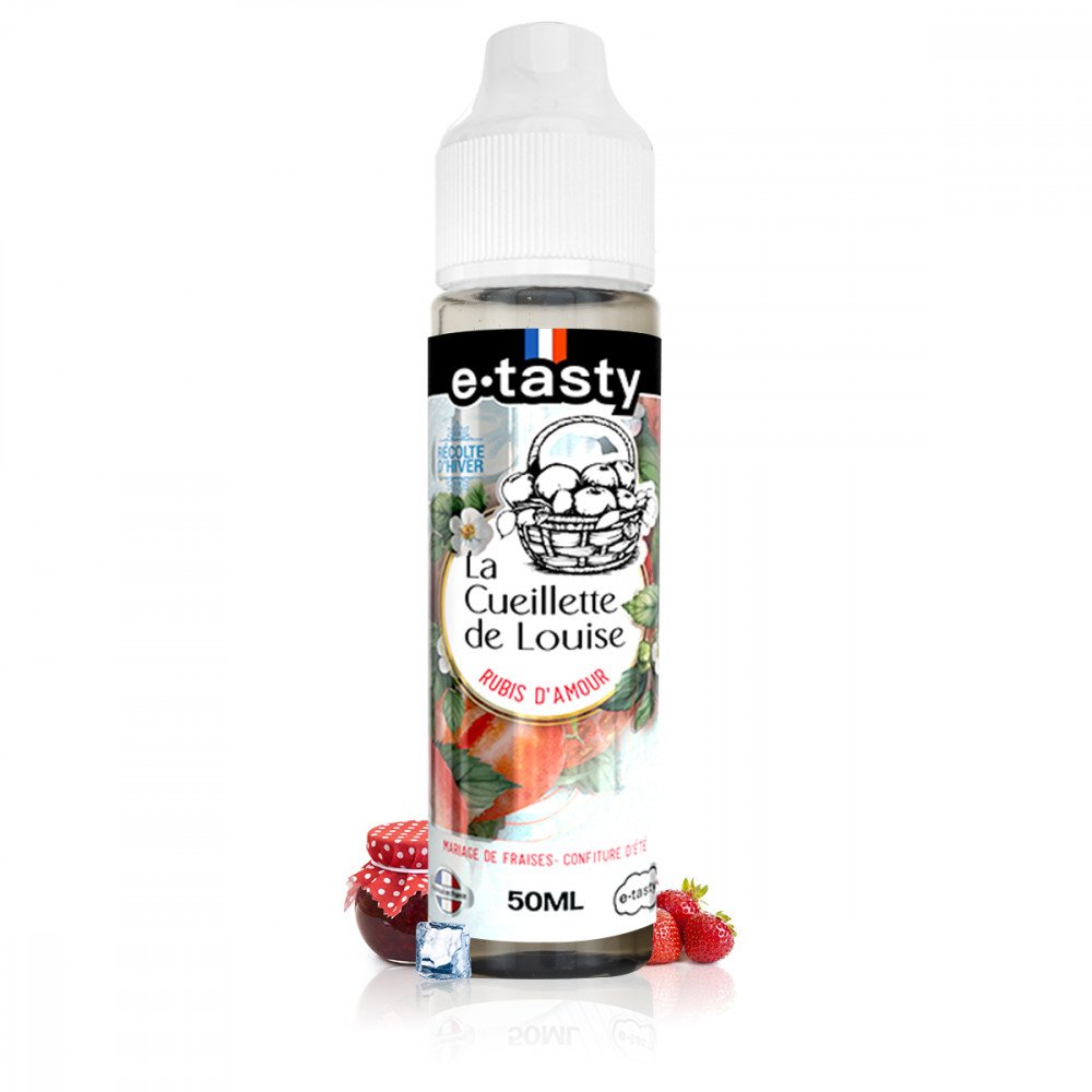 E-liquide Rubis d'Amour Frais 50ml La Cueillette de Louise - E.Tasty
