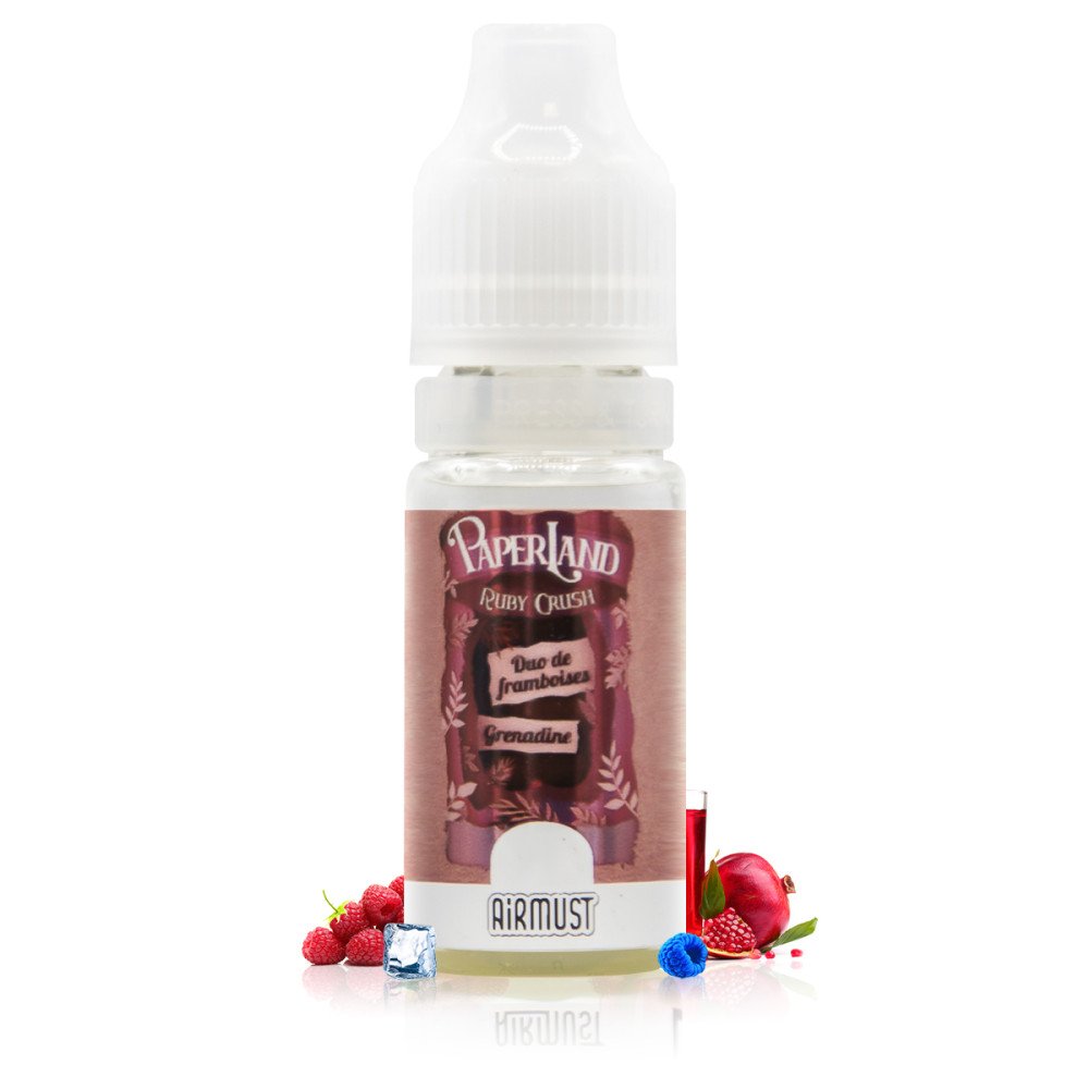 E-liquide Ruby Crush 10ml Paperland - Airmust