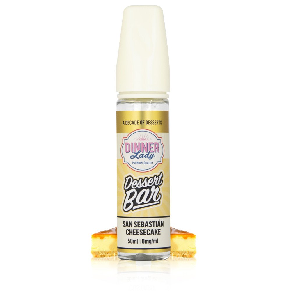 E-liquide San Sebastian Cheesecake 50ml Dessert Bar - Dinner Lady