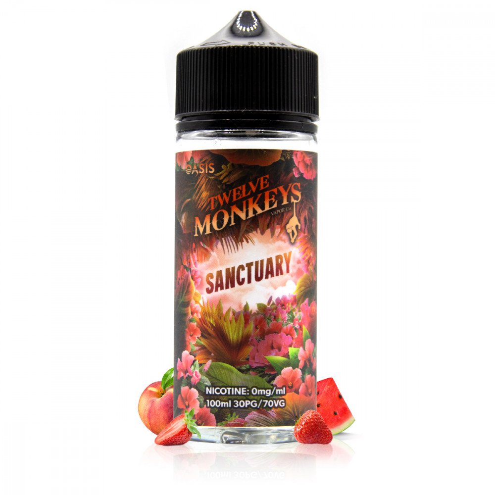 E-liquide Sanctuary 100ml Oasis - Twelve Monkeys