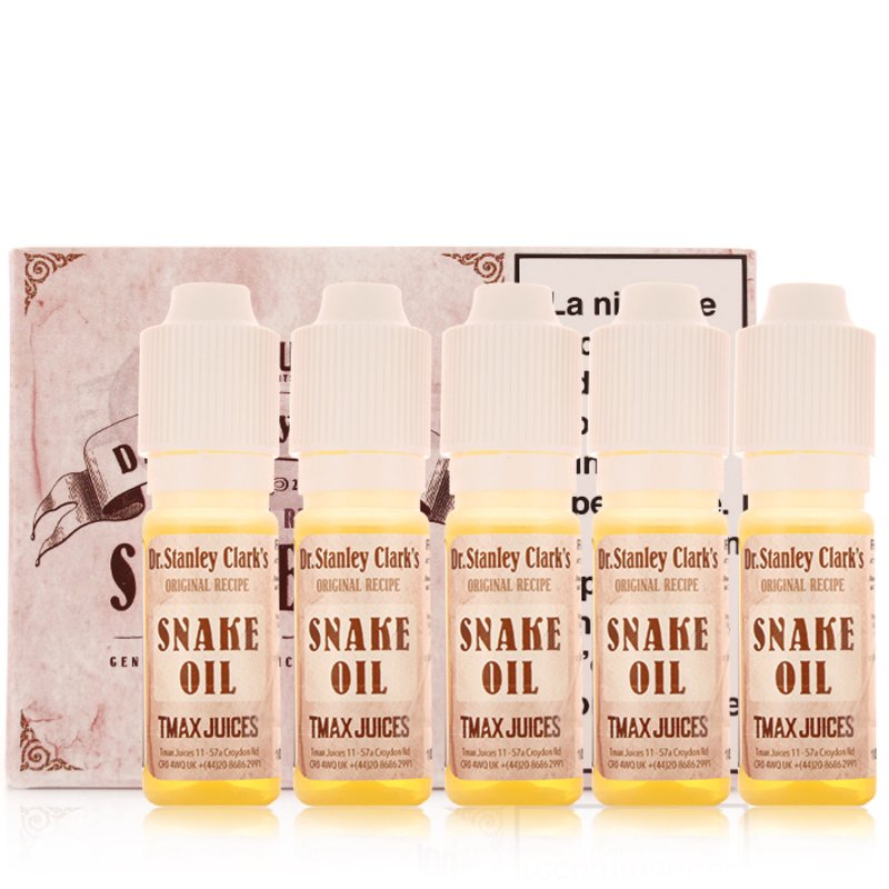 E-liquide Snake Oil 5x10ml - Tmax Juice