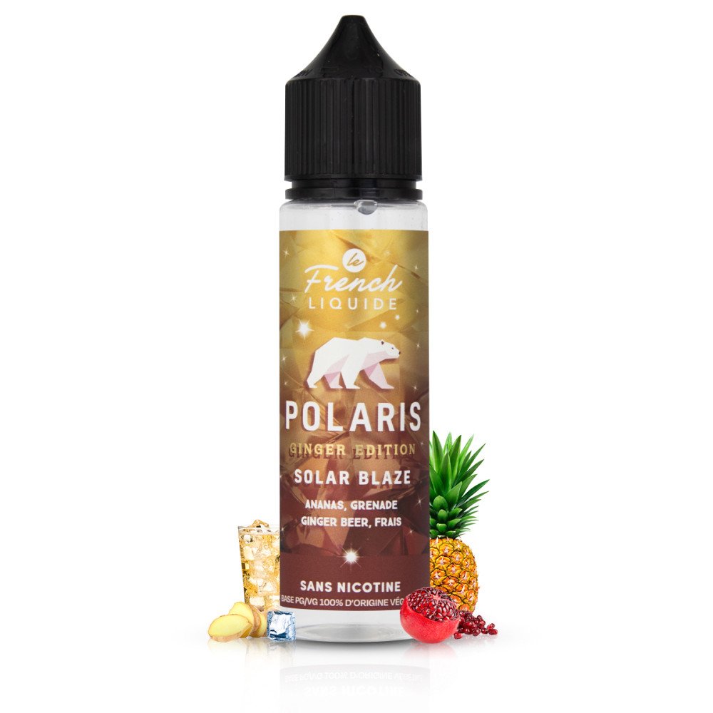 E-liquide Solar Blaze 50ml Polaris - Le French Liquide