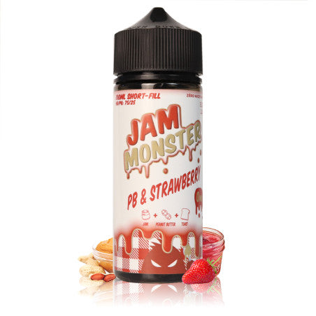 100ml Monster Vape Labs Strawberry PB & Jam Monster