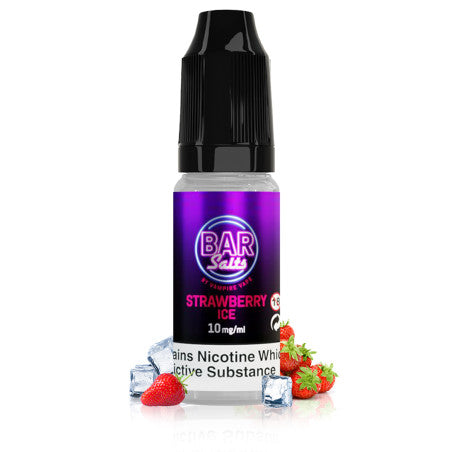 10ml Vampire Vape Strawberry Ice Sel de Nicotine Bar Salts