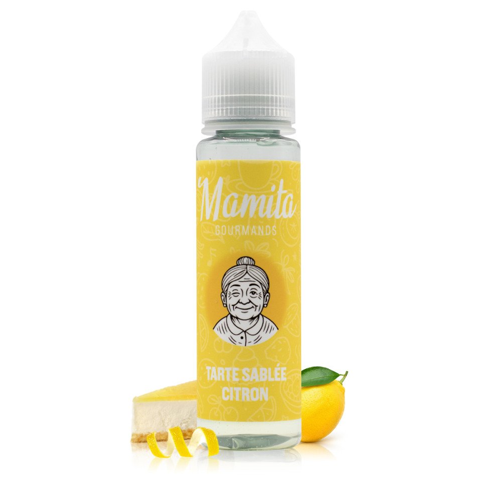 E-liquide Tarte Sablée Citron 50ml Mamita - Biarritz Lab