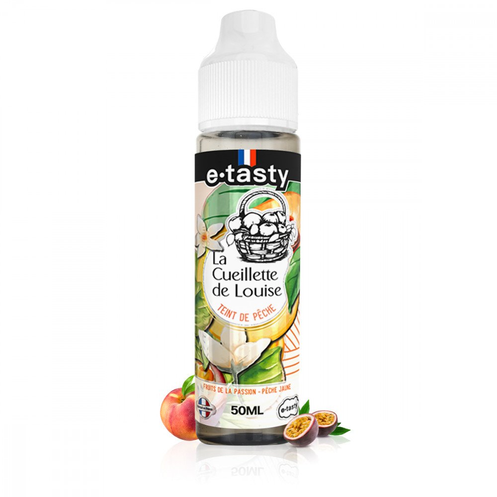 E-liquide Teint de Pêche 50ml La Cueillette de Louise - E.Tasty