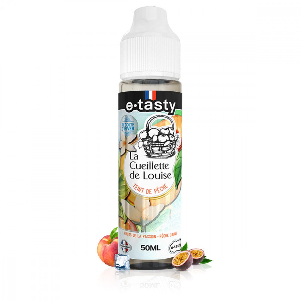 E-liquide Teint de Pêche Frais 50ml La Cueillette de Louise - E.Tasty