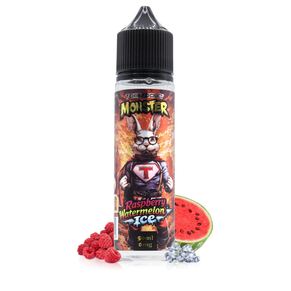E-liquide Raspberry Watermelon Ice 50ml Monster - Tornadoliq