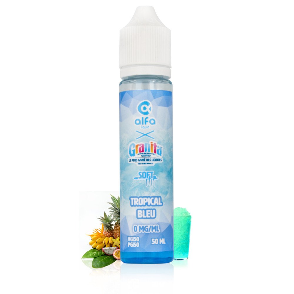 E-liquide Tropical Bleu 50ml Granita Soft - Alfaliquid