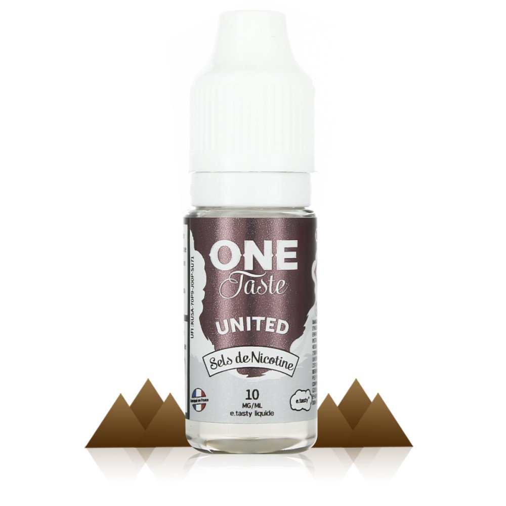 E-liquide United Sels de Nicotine 10ml One Taste - E.Tasty